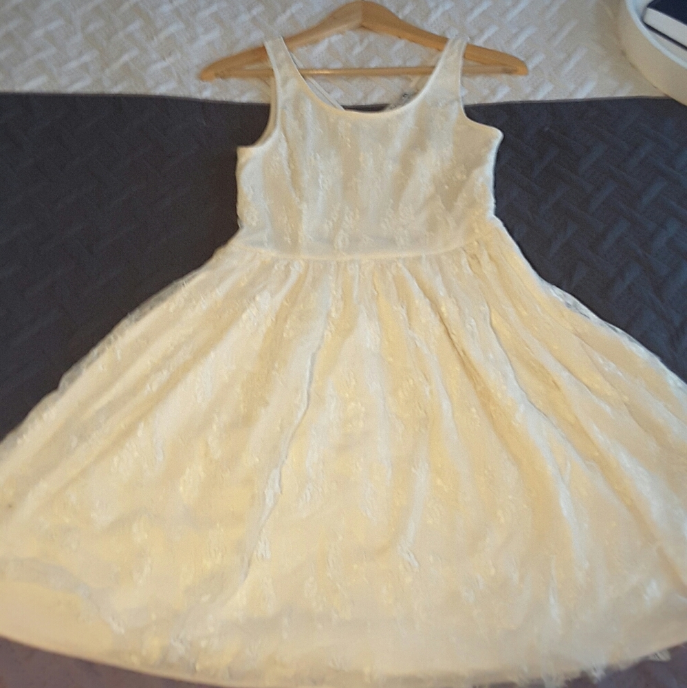 Ivory lace dress